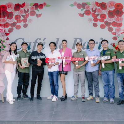 LỄ BÀN GIAO CÔNG TRÌNH CAFÉ DE PARIS